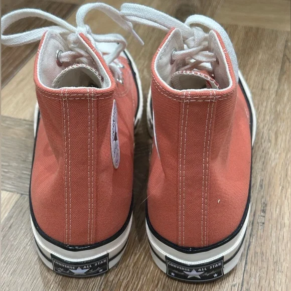Converse Chuck Taylors in Salmon Coral New Without Box - Picture 4 of 7